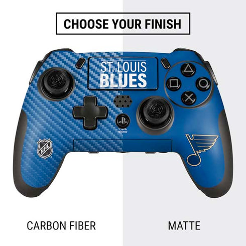 NHL St. Louis Blues Lineup PlayStation Scuf Vantage 2 Controller Skin